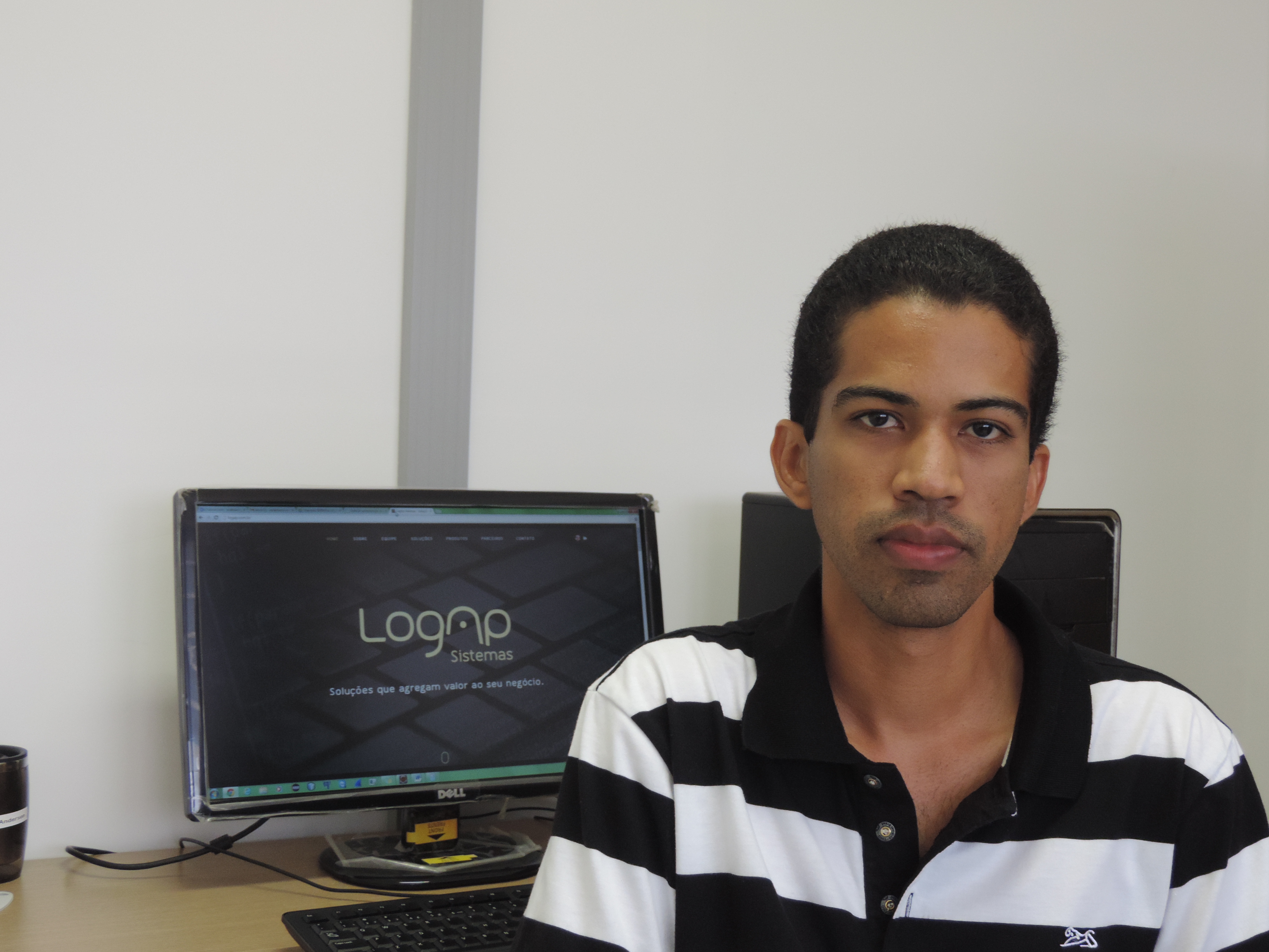 Anderson Santos, diretor-geral da LogAp Sistemas (Foto: Lucas Oliveira/IMD)
