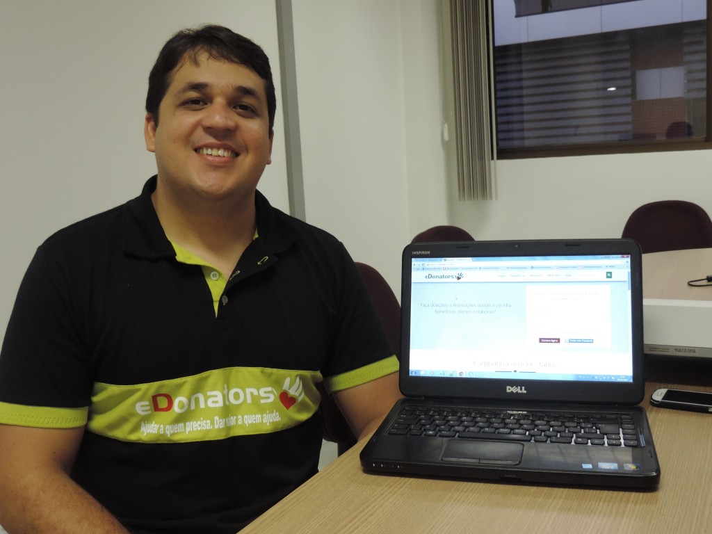 Elias Garcia, fundador da eDonators (Foto: Lucas Oliveira/IMD)