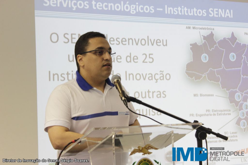Diretor de Inovação do Senai, Sérgio Soares