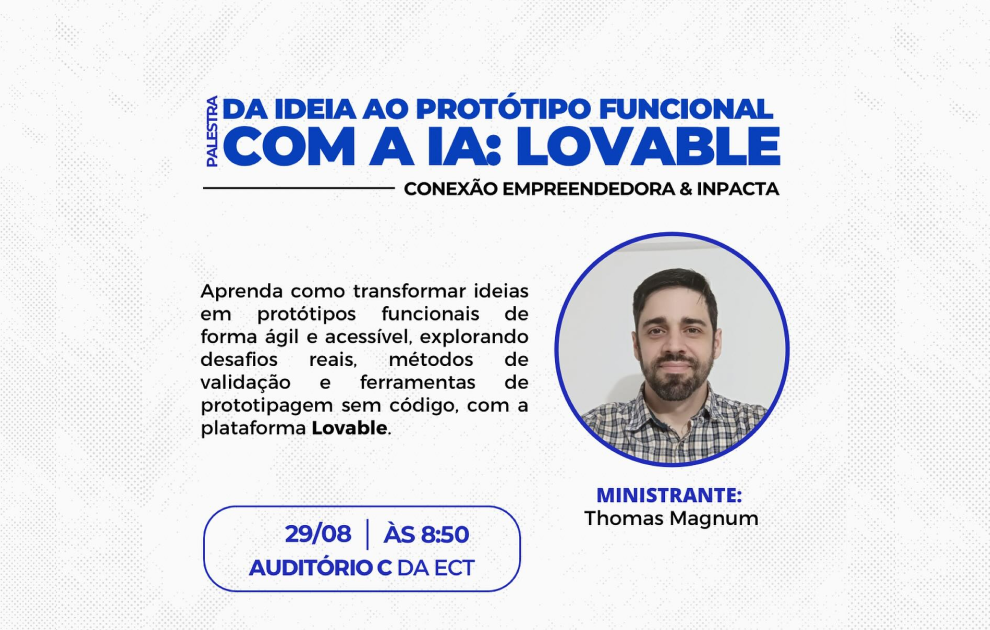 Banner do evento